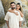 T-shirt CAMVAS - Sand Beige / Μαύρο