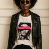 T-shirt Graphic Neon Stroke