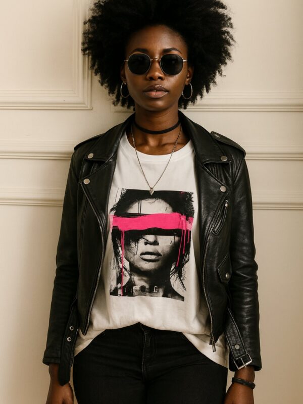 T-shirt Graphic Neon Stroke