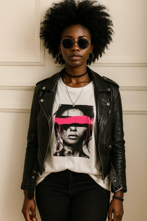 T-shirt Graphic Neon Stroke