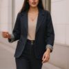 Denim Set – Blazer & Παντελόνι