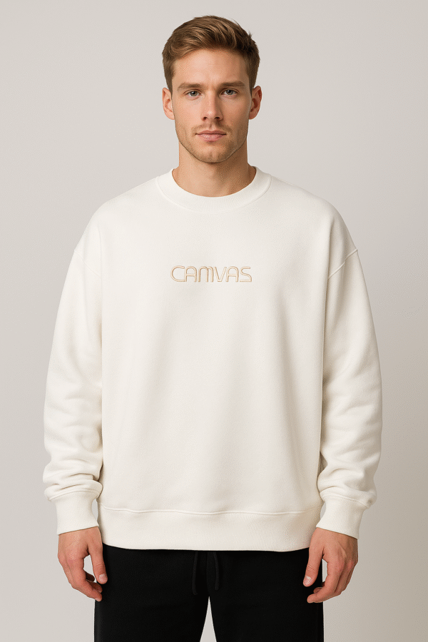 file_000000000bb072469e1440ef0bccb5bf Oversized CAMVAS Sweatshirt – Off White