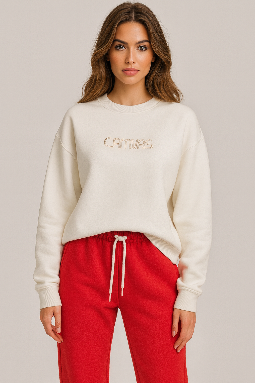 file_00000000af44722fb54af9be0ec36b65 Oversized CAMVAS Sweatshirt – Off White