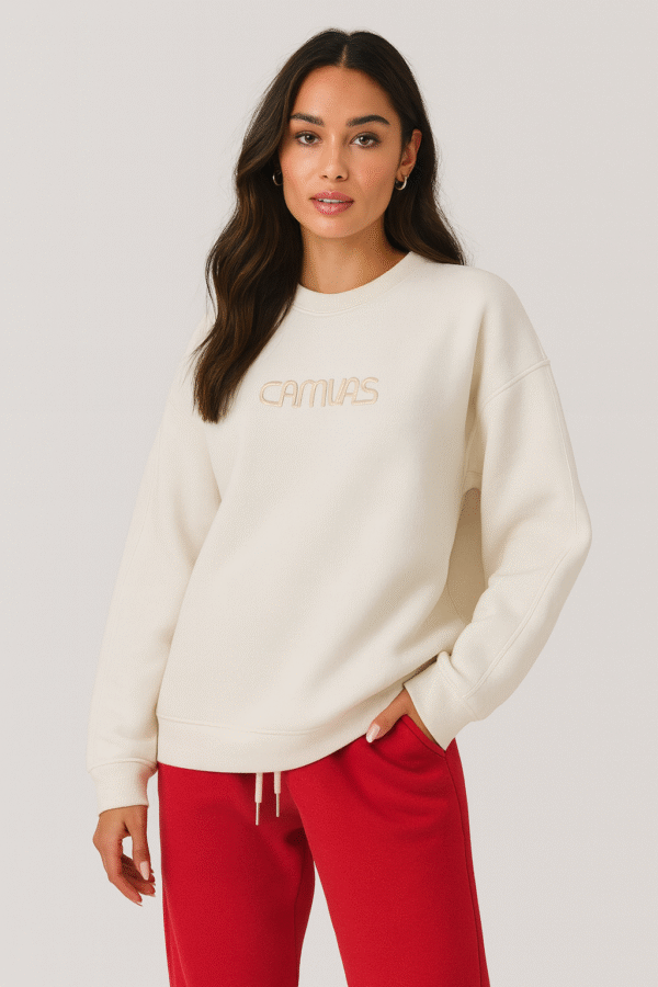 file_00000000c3a471f59ea2df301251dfb7 Oversized CAMVAS Sweatshirt – Off White