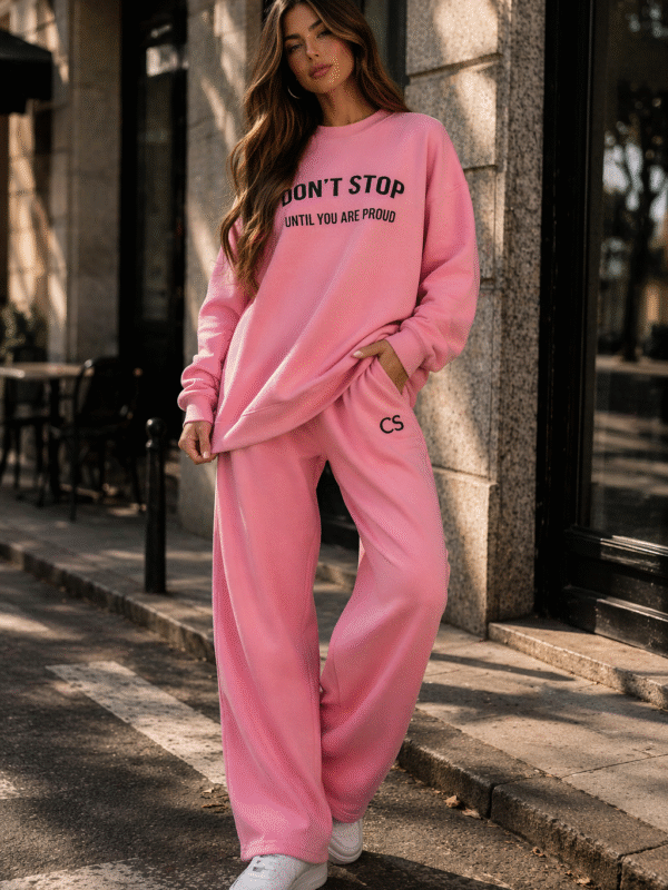 “Don’t Stop Until You Are Proud”