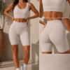 Ribbed Sculpt Set – Beige