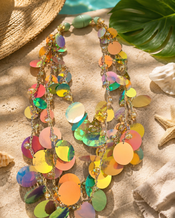 Aurora Sequin Necklace