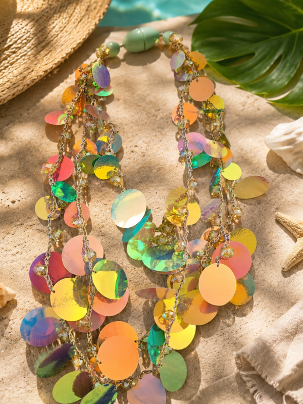 Aurora Sequin Necklace