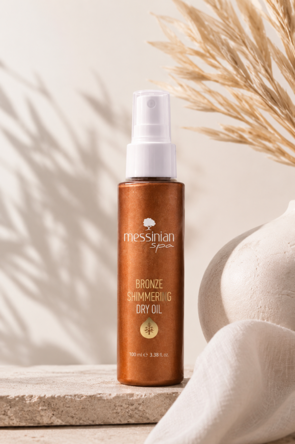 Bronze Shimmering Dry Oil – Λάμψη & Θρέψη για Σώμα και Μαλλιά