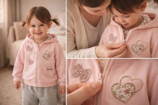 Baby Lovely Hearts Set 3 pieces