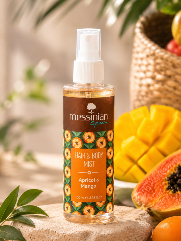 Messinian Spa Hair & Body Mist Apricot & Mango