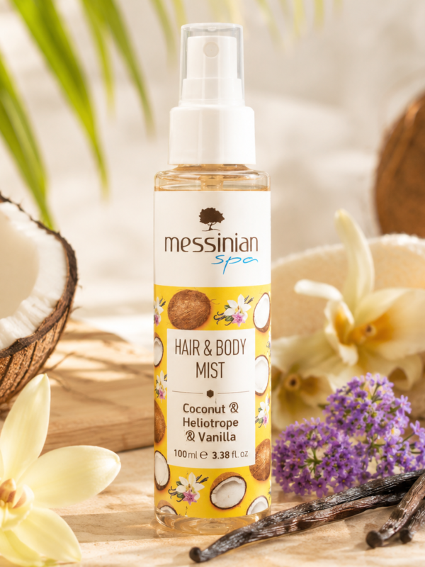 Coconut, Heliotrope & Vanilla Hair & Body Mist