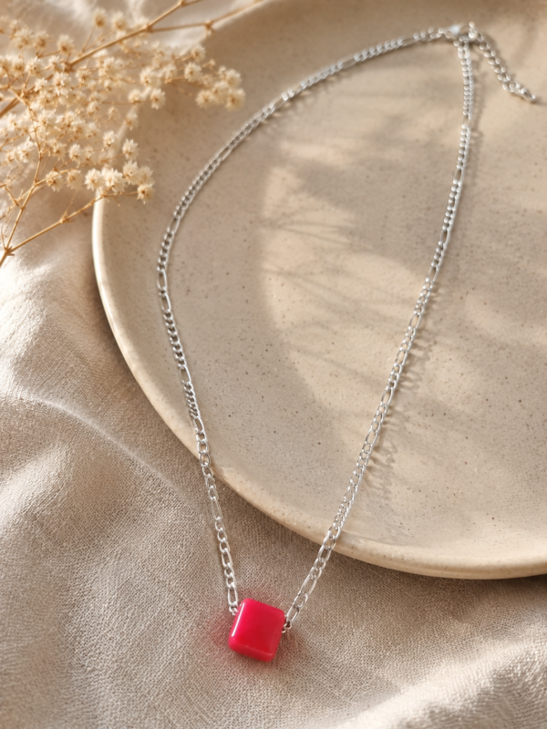 Coral Glow Necklace