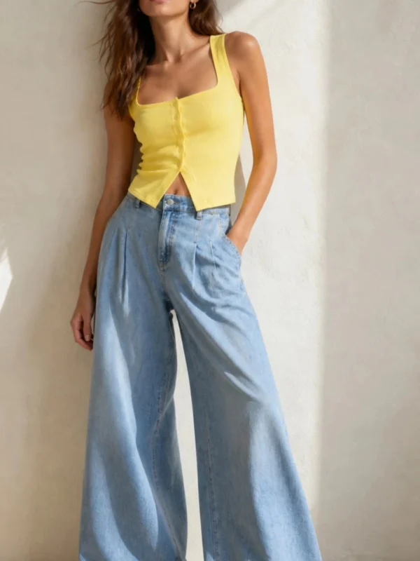 Skyline Wide Leg Jeans