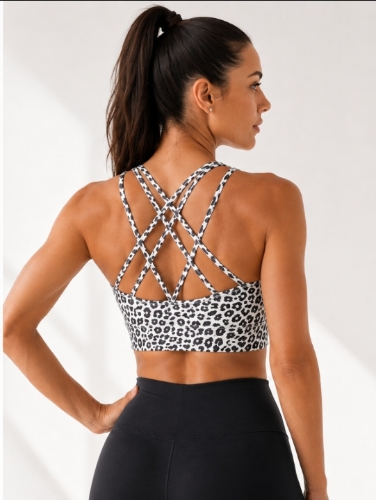 Leopard Active Top