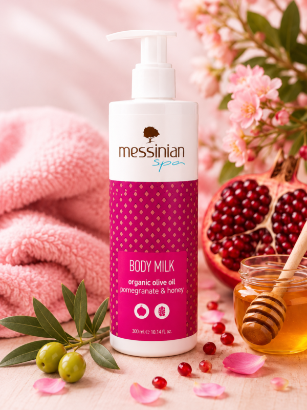 Messinian Spa Body Milk Pomegranate & Honey – Ενυδατικό Γαλάκτωμα Σώματος 300ml