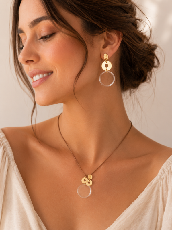 Glass Weave Jewelry Set