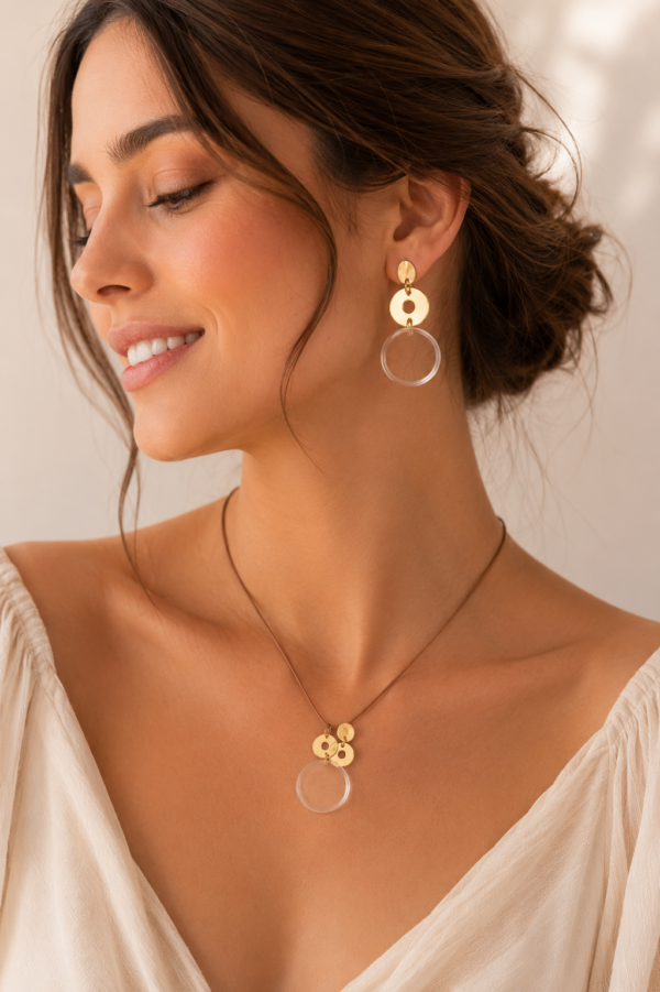 Glass Weave Jewelry Set