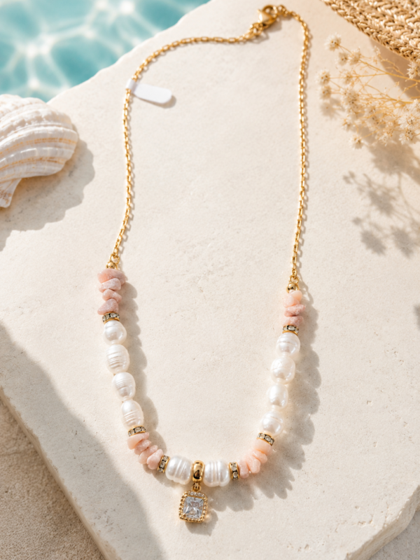 Pearl Sunset Necklace