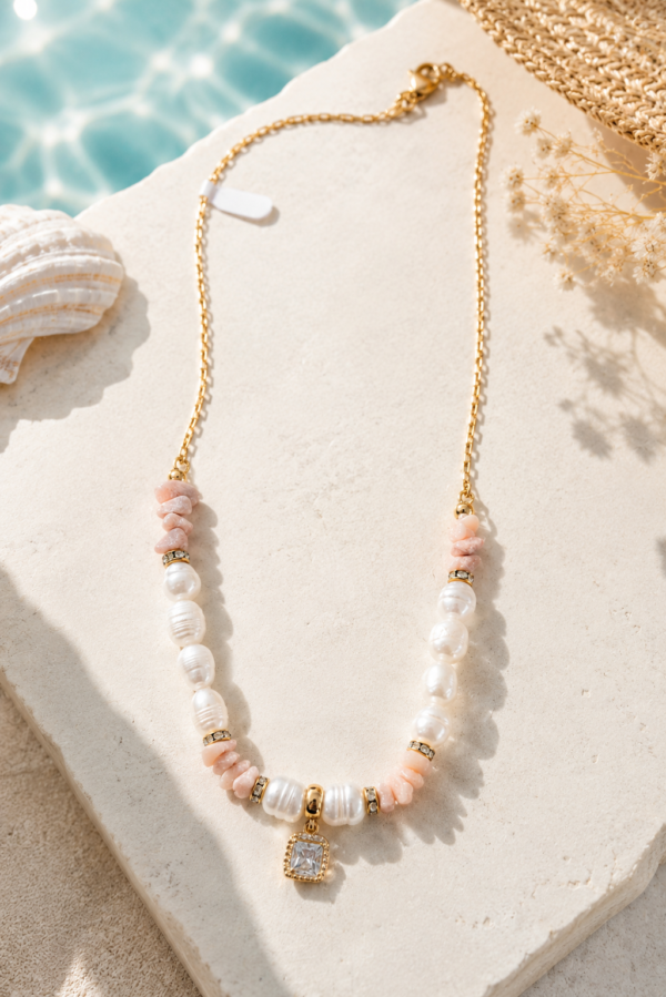 Pearl Sunset Necklace