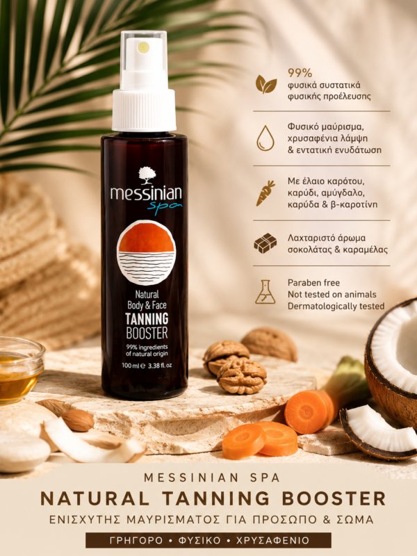 Natural Body & Face Tanning Booster – Chocolate Caramel