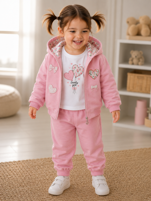 Baby Lovely Hearts Set 3 pieces