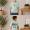 Achievers Denim Vibes Set-mint pastel