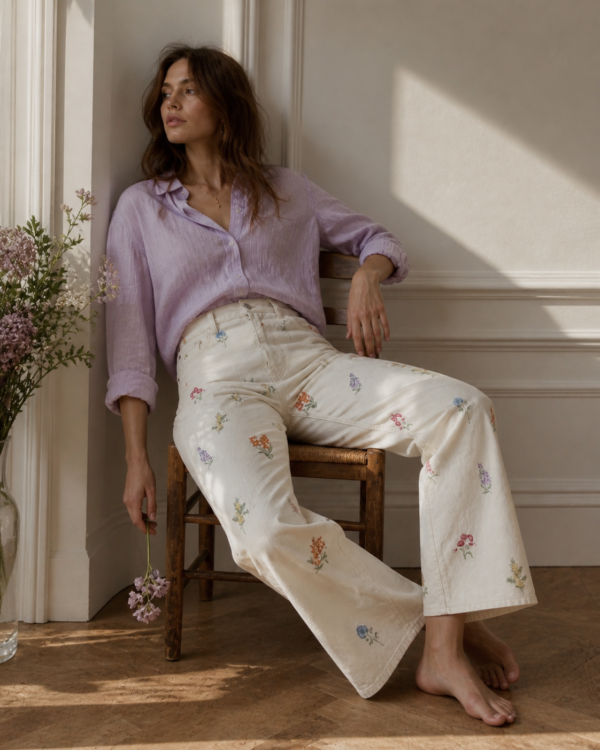 Floral Dream Leg Jeans