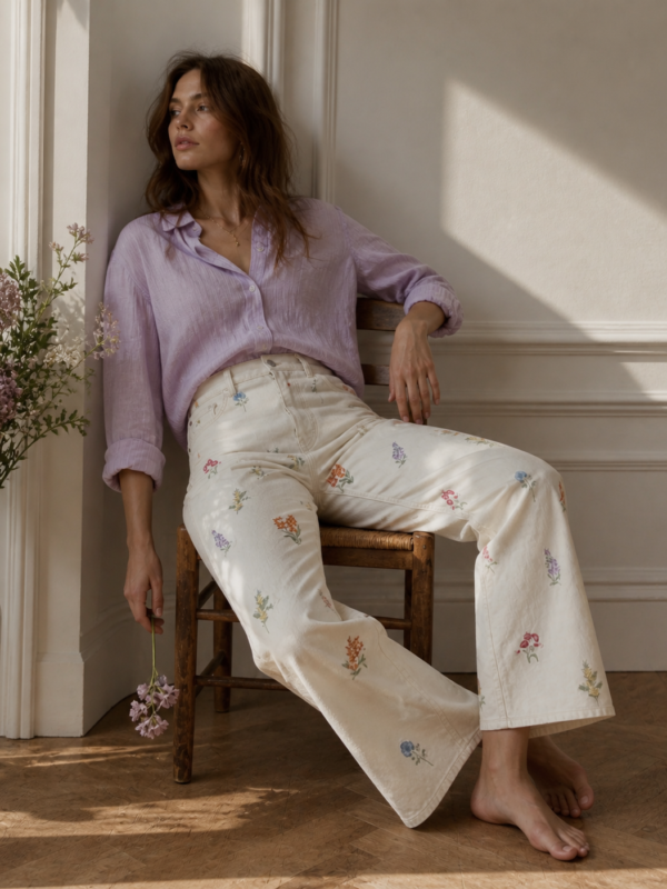 Floral Dream Leg Jeans