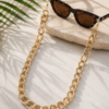 Golden Hoop Glasses Chain