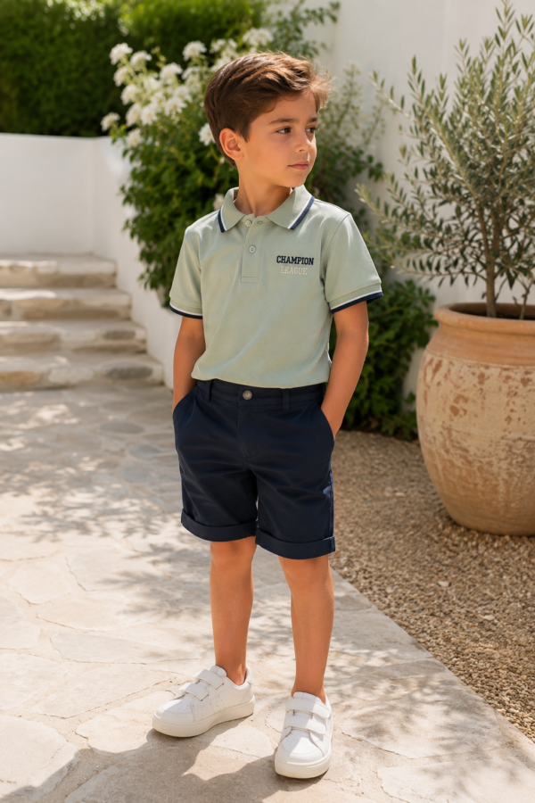Little Gentelman polo set - Green