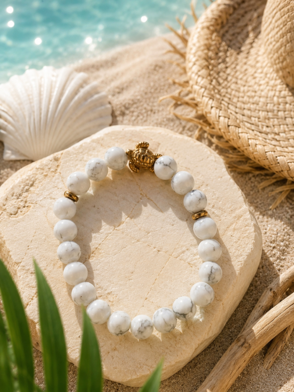 Turtle Beaded Bracelet