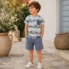 Safari Summer Set-Blue