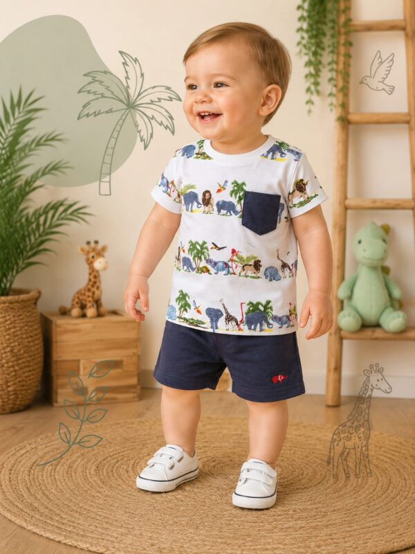 Safari Summer Set- White