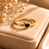 Black Heart Ring