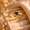Black Heart Ring