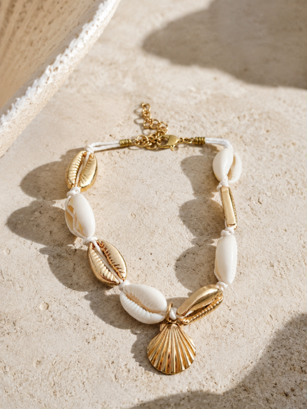 Golden Shell Bracelet