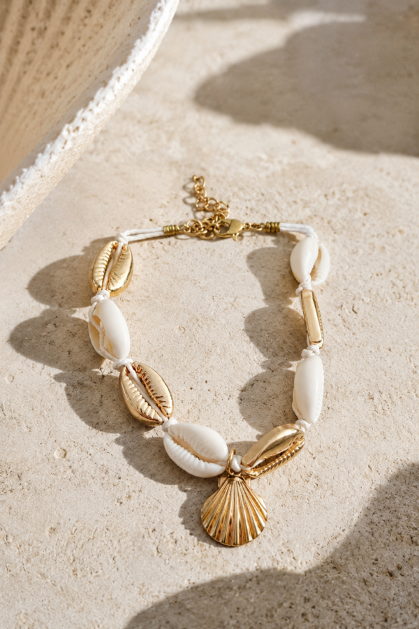 Golden Shell Bracelet